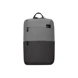 Targus Sagano EcoSmart Travel - Sac à dos pour ordinateur portable - 15.16" - gris, noir (TBB634GL)_5